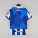 Camisa I da Real Sociedad Macron 2022/2023 - AZUL & BRANCA