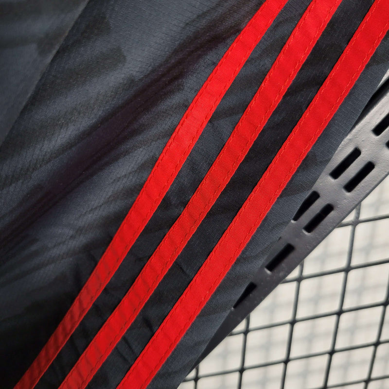 Jaqueta Corta-Vento Flamengo 2023/24 Preto e Vermelho