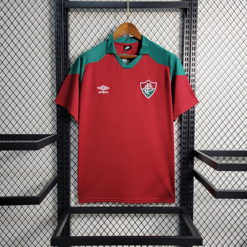 Camisa Treino III Fluminense Umbro 2023/2024 - VERMELHA & VERDE