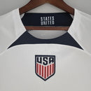 Camisa I Estados Unidos EUA Nike  - Copa do Mundo 2022 - BRANCA