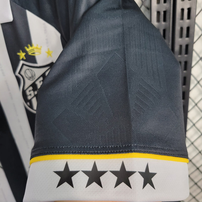 Camisa II Santos Umbro 2023/2024 - PRETA & BRANCA