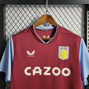 Camisa Aston Villa Castore 2023/2024 - VERMELHA & AZUL