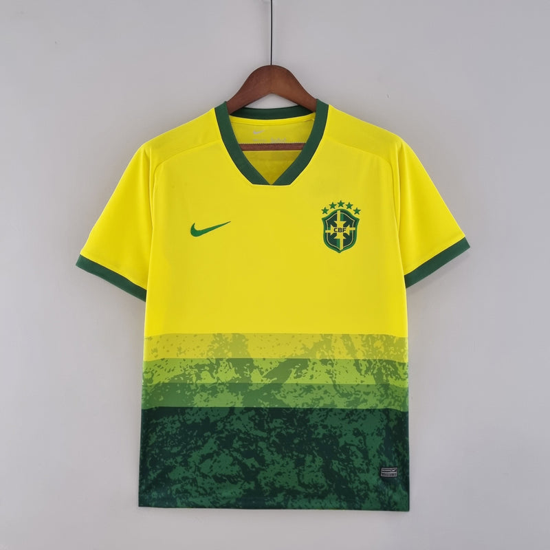 Camisa Concept Seleção Brasileira Nike - Copa do Mundo 2022 - VERDE & AMARELO