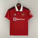 Camisa I do Manchester United Adidas 2022/2023 - VERMELHA