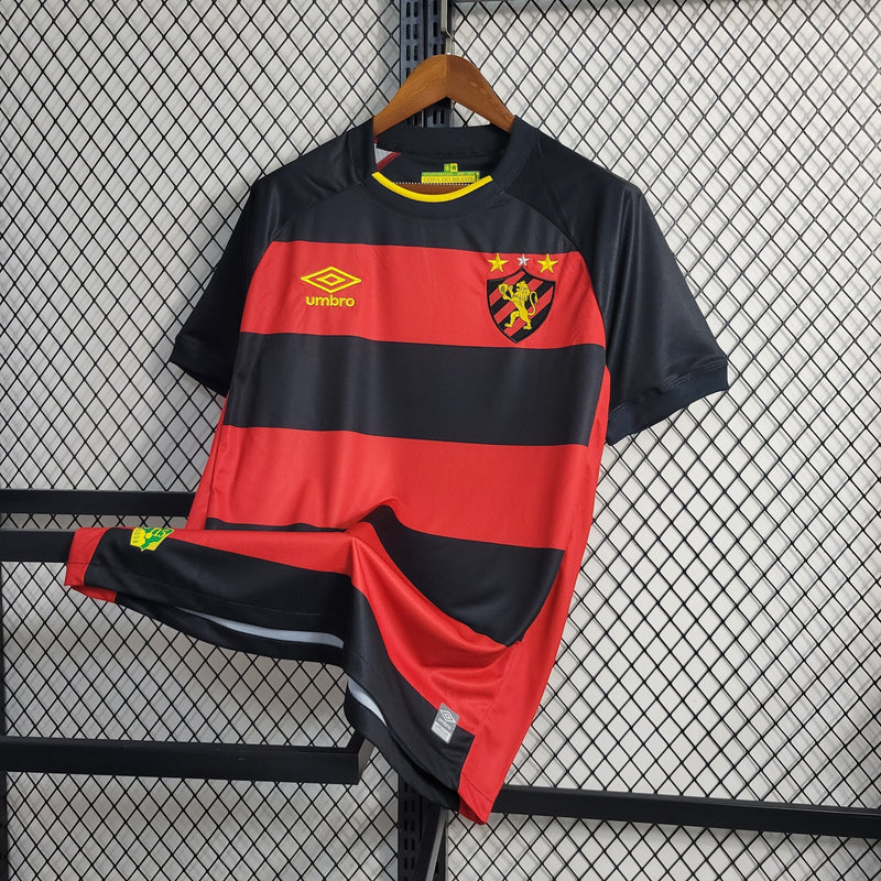 Camisa I Sport Umbro 2023/2024 - VERMELHA & PRETA