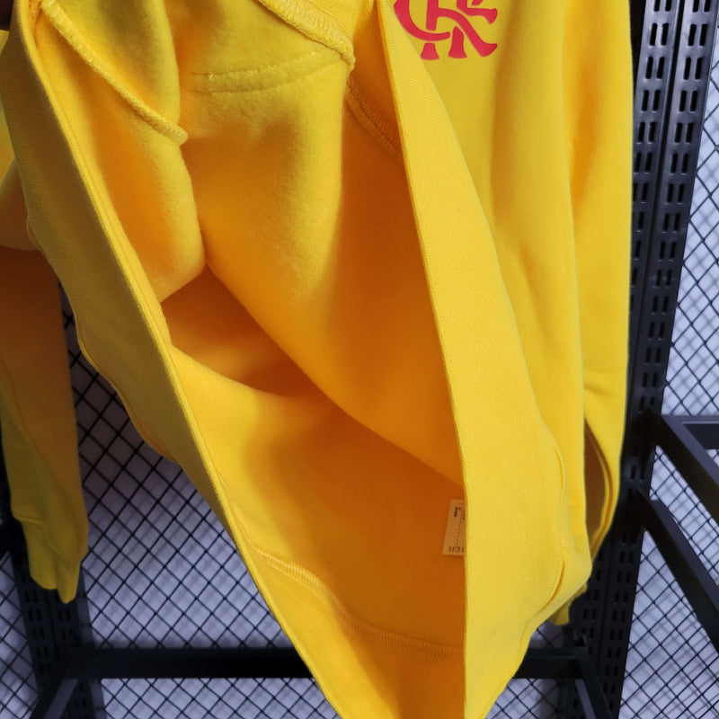 Moletom Flamengo 2023/24 Amarelo