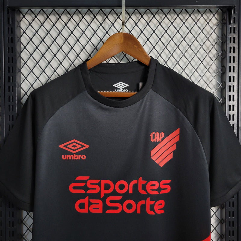 Camisa I Athletico Paranaense Umbro 2023/2024 - PRETA & VERMELHA