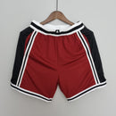 Shorts Miami Heat Red Black NBA