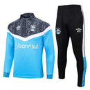 Conjunto Grêmio Umbro 2023/2024 - AZUL CLARA & PRETA & BRANCA