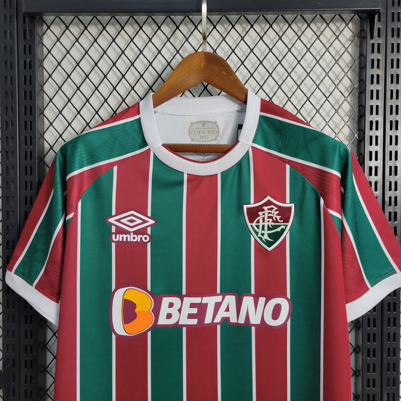 Camisa I Fluminense Umbro 2023/2024 - VERDE & VERMELHA