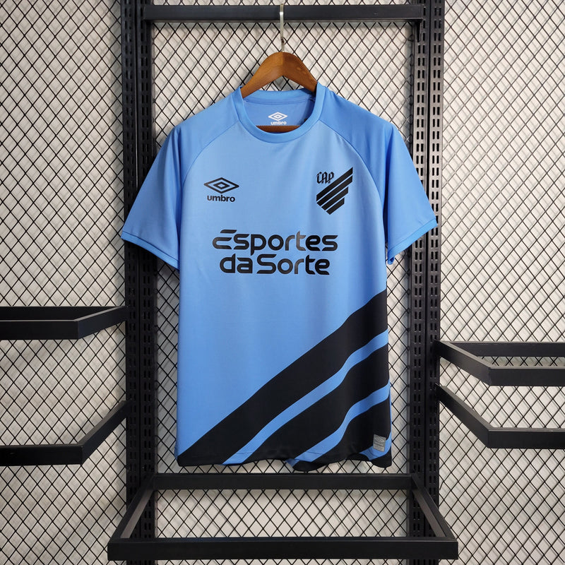 Camisa II do Athletico Paranaense Umbro 2023/2024 - AZUL & PRETA