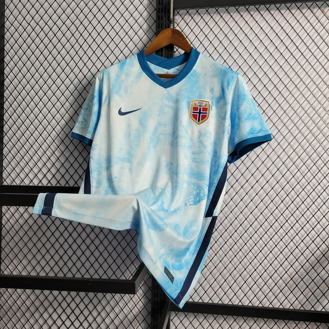 Camisa II Seleção da Noruega Nike - Copa do Mundo 2022 - AZUL