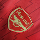 Camisa I do Arsenal Adidas 2023/2024 - VERMELHO & PRETO