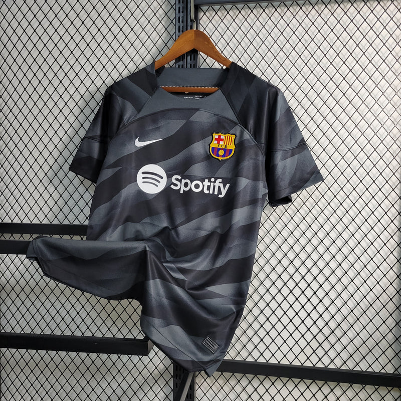 Camisa Black Barcelona Nike 2023/2024 - PRETA