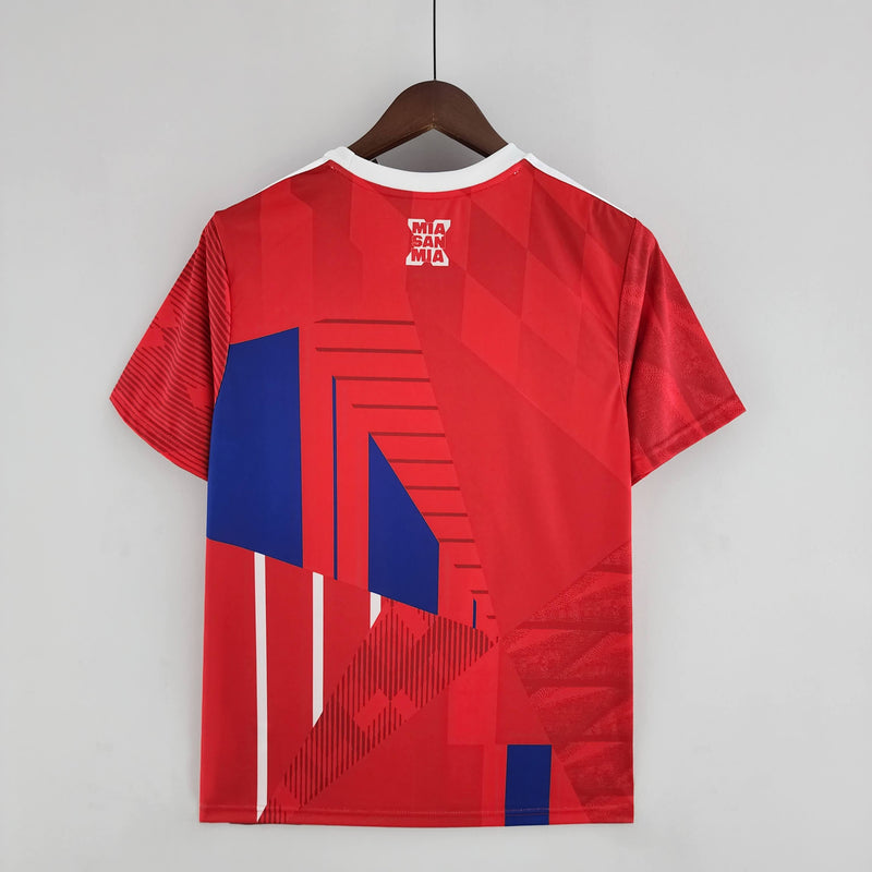 Camisa Comemorativa 10 Títulos Seguidos da Bundesliga Bayern de Munique Adidas - VERMELHA