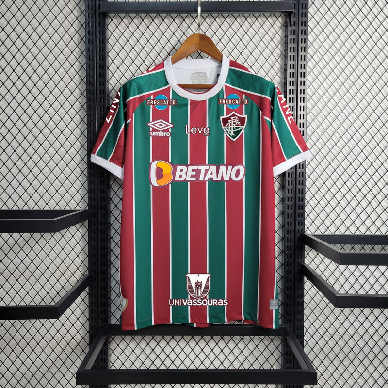 Camisa Fluminense Todos Patrocínios 2023 - VERDE & VERMELHA