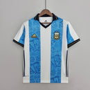 Camisa Comemorativa IV Seleção da Argentina Adidas - Copa do Mundo 2022 - AZUL & BRANCO