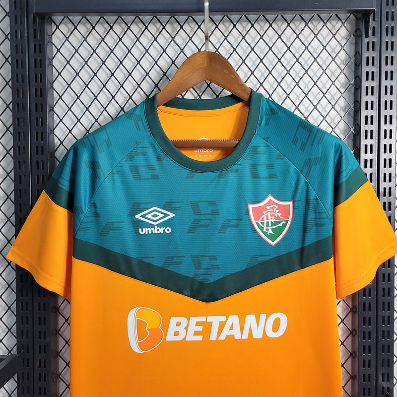 Camisa IV Fluminense Umbro 2023/2024 - LARANJA & AZUL