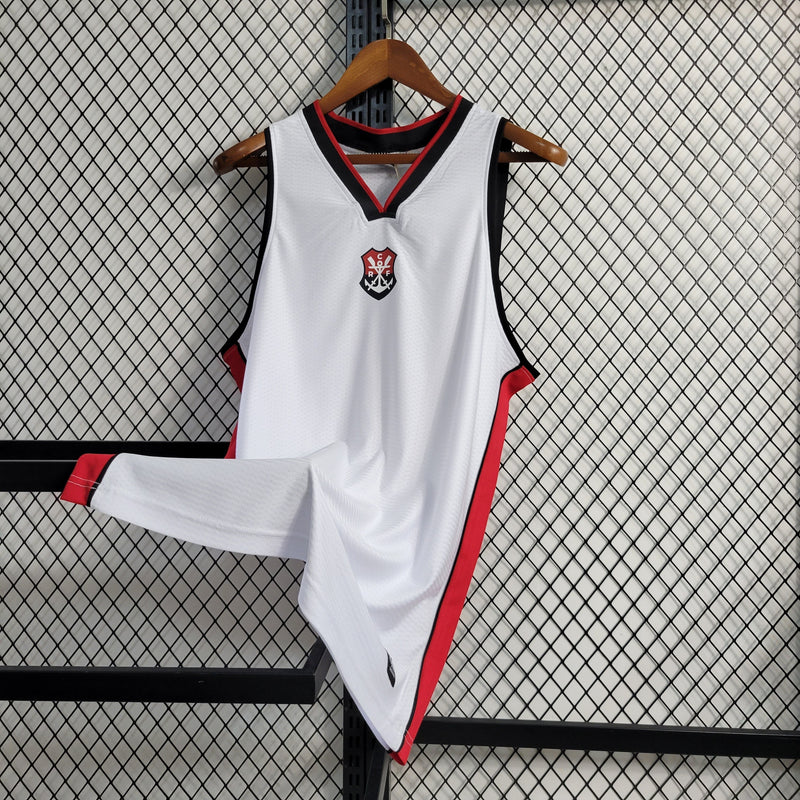Regata NBA Flamengo Adidas 2023/2024 -  BRANCA