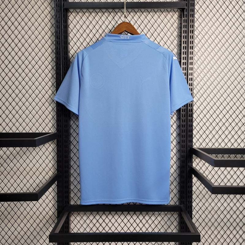 Camisa I do Manchester City Puma 2023/2024 - AZUL