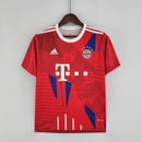 Camisa Comemorativa 10 Títulos Seguidos da Bundesliga Bayern de Munique Adidas - VERMELHA