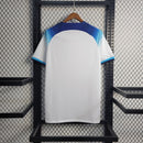 Camisa I Seleção da Inglaterra Nike - Copa do Mundo 2022 - BRANCA & AZUL