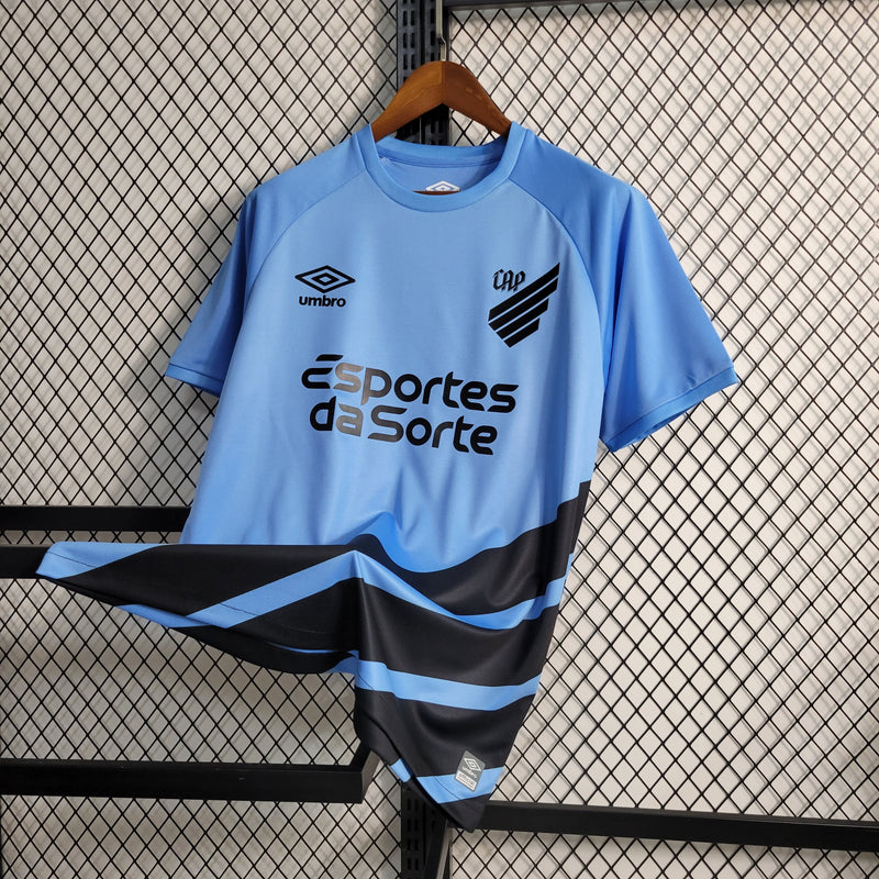 Camisa II do Athletico Paranaense Umbro 2023/2024 - AZUL & PRETA