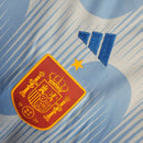Camisa II Espanha Adidas - Copa do Mundo 2022 - AZUL & BRANCA
