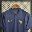 Camisa França Nike - Copa do Mundo 2022 - Torcedor - AZUL