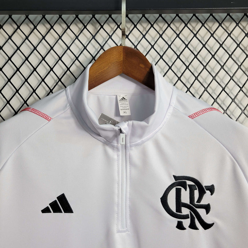 Jaqueta de Treino Flamengo 2023/24 Branca