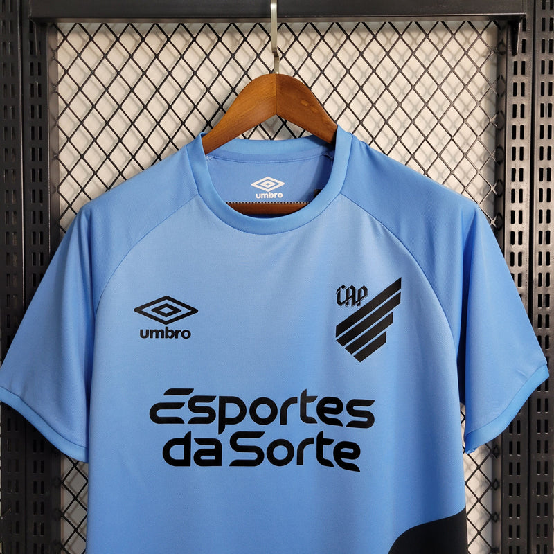 Camisa II do Athletico Paranaense Umbro 2023/2024 - AZUL & PRETA