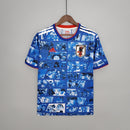 Camisa Edição Animes Seleção do Japão Adidas - Copa do Mundo 2022 - AZUL