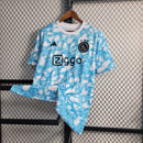 Camisa Treino I Ajax Adidas 2023/2024 - AZUL & BRANCA