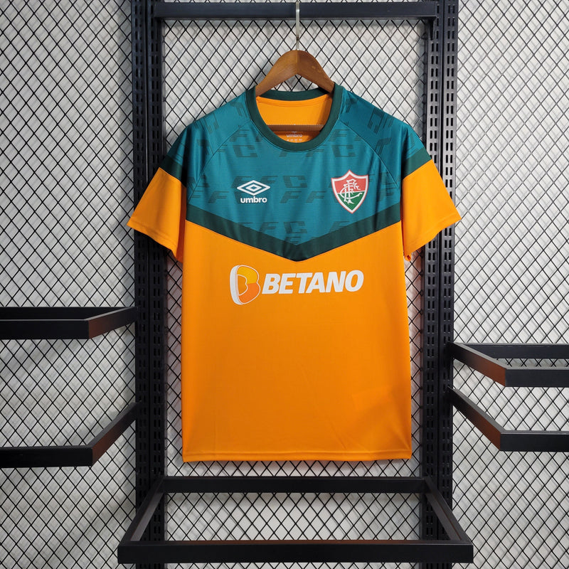 Camisa IV Fluminense Umbro 2023/2024 - LARANJA & AZUL