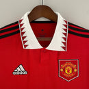 Camisa I do Manchester United Adidas 2022/2023 - VERMELHA