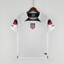 Camisa I Estados Unidos EUA Nike  - Copa do Mundo 2022 - BRANCA