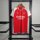 Camisa I do Arsenal Adidas 2023/2024 - VERMELHO & PRETO