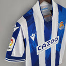 Camisa I da Real Sociedad Macron 2022/2023 - AZUL & BRANCA