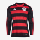 Camisa Manga Longa Adidas Flamengo 2025/26 I