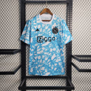 Camisa Treino I Ajax Adidas 2023/2024 - AZUL & BRANCA