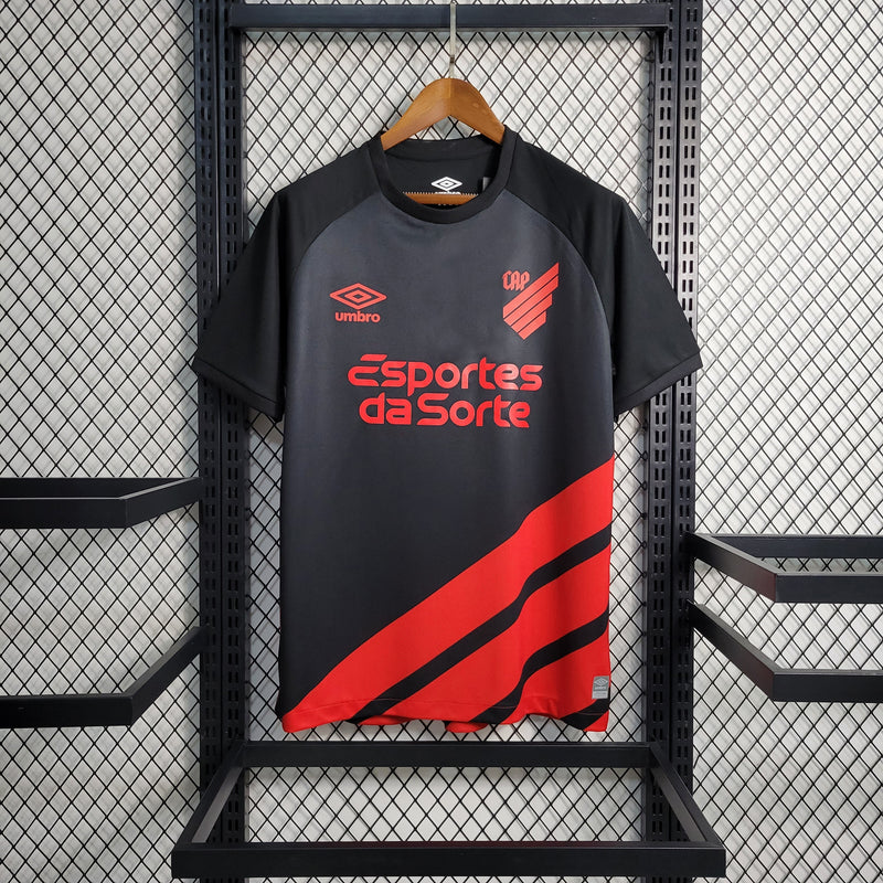 Camisa I Athletico Paranaense Umbro 2023/2024 - PRETA & VERMELHA