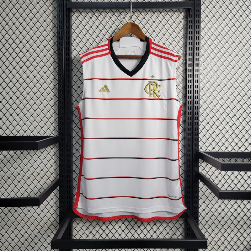 Regata Flamengo Adidas 2023/2024 - BRANCA & VERMELHA