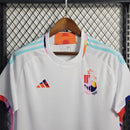 Camisa II Bélgica Adidas -  Copa do Mundo 2022 - BRANCA