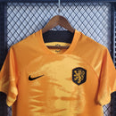 Camisa I Seleção da Holanda Nike - Copa do Mundo 2022 - AMARELA