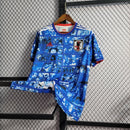 Camisa Edição Animes Seleção do Japão Adidas - Copa do Mundo 2022 - AZUL