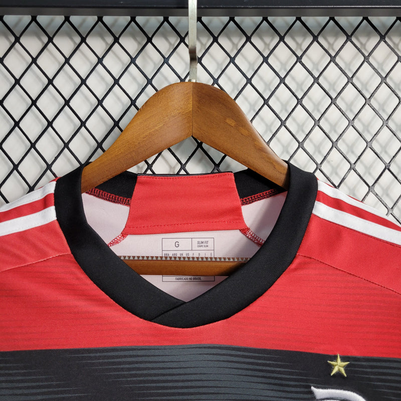 Camisa I do Flamengo Adidas 2023/2024 - VERMELHO & PRETO