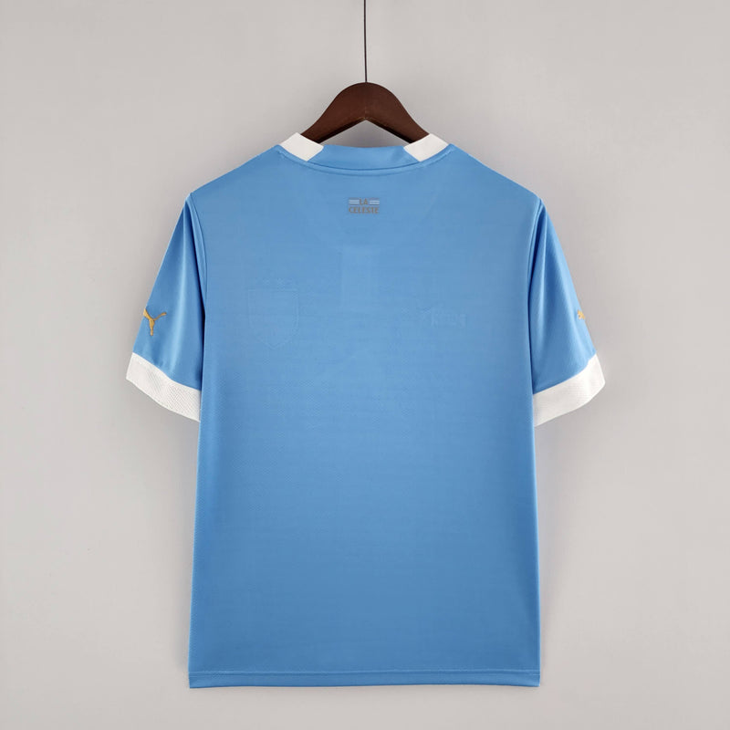 Camisa Seleção do Uruguai Puma  - Copa do Mundo 2022 - AZUL
