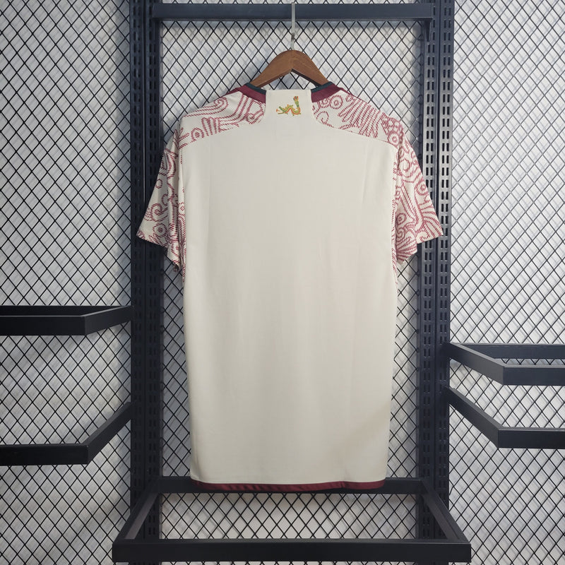 Camisa II Seleção do México Adidas - Copa do Mundo 2022 - VERMELHA & BRANCA