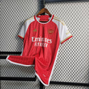 Camisa I do Arsenal Adidas 2023/2024 - VERMELHO & PRETO