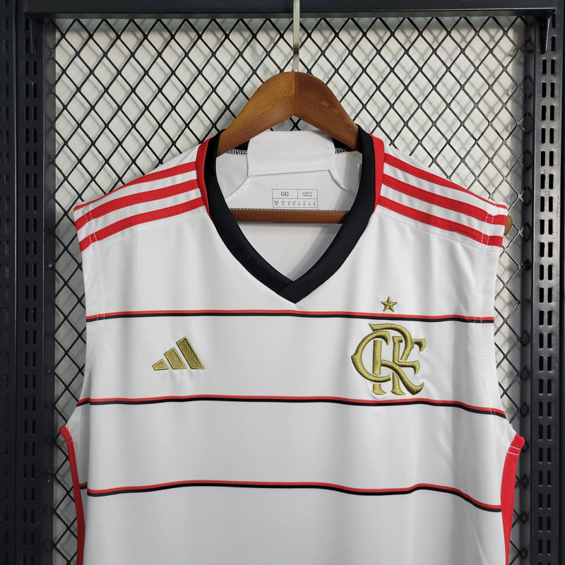 Regata Flamengo Adidas 2023/2024 - BRANCA & VERMELHA